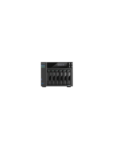Asustor LOCKERSTOR 6 NAS Escritorio Intel® Celeron® N5105 8 GB DDR4 Unidad de disco duro ADM Negro