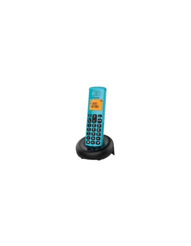 Alcatel E160 Teléfono DECT Identificador de llamadas Negro, Verde
