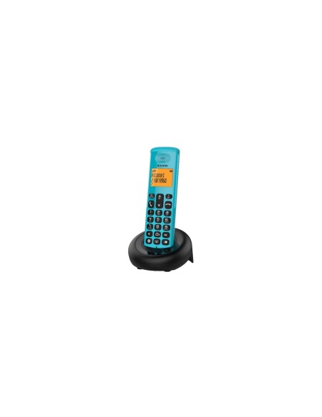 Alcatel E160 Teléfono DECT Identificador de llamadas Negro, Verde