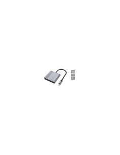 Conceptronic DONN13G base para portátil y replicador de puertos Alámbrico USB 3.2 Gen 1 (3.1 Gen 1) Type-C Gris 2