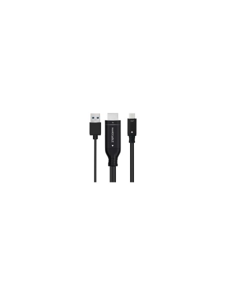 Nanocable Cable Conversor HDMI a USB-C, Negro, 1.8 m