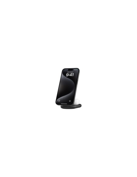 Belkin BoostCharge Auriculares, Smartphone Negro USB Cargador inalámbrico Carga rápida Interior