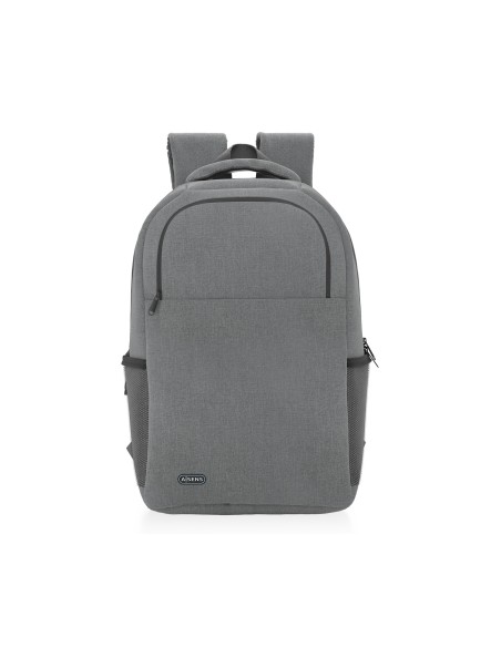 AISENS Mochila premium para portátil 15.6, Gris