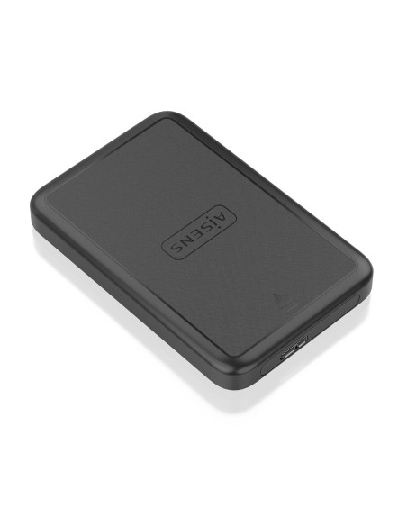 AISENS Caja externa 2.5" ASE-2519B 9.5mm SATA a USB 3.0/USB3.1 Gen1, Negro