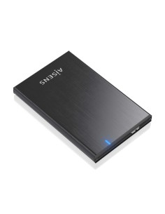 AISENS Caja externa 2.5" ASE-2528B 9.5mm SATA a USB 3.0/USB3.1 Gen1, Negro