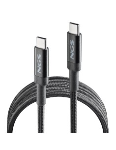 NGS KNOT 65W-3 cable USB USB 2.0 3 m USB C Negro