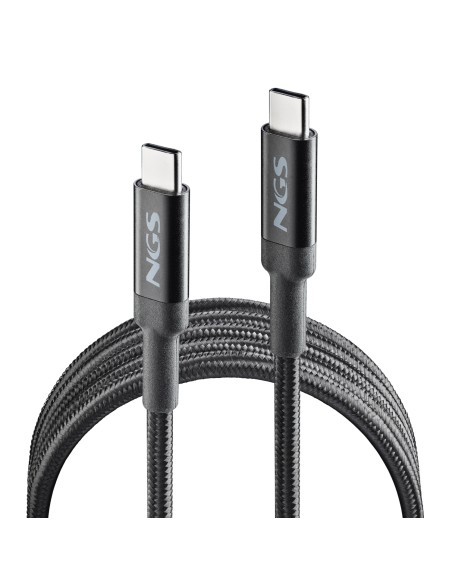 NGS KNOT 65W-3 cable USB USB 2.0 3 m USB C Negro