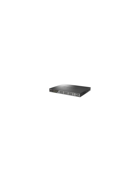 D-Link DSS-200G-28MPP switch Gestionado L2 Gigabit Ethernet (10/100/1000) Energía sobre Ethernet (PoE) 1U Gris