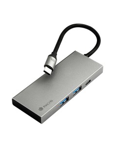 NGS WONDER DOCK4 PRO Alámbrico USB 3.2 Gen 1 (3.1 Gen 1) Type-C Aluminio