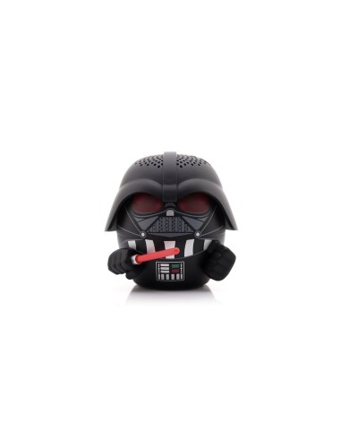 Mini altavoz Bitty Boomers Darth Vader con ojos rojos y sable láser 5 cm