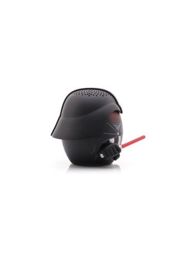 Mini altavoz Bitty Boomers Darth Vader con ojos rojos y sable láser 5 cm