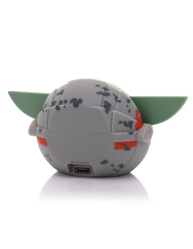 Mini altavoz Bitty Boomers Grogu en carrito 5 cm