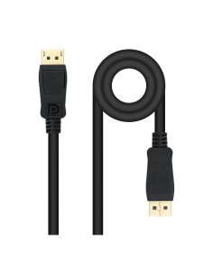 Nanocable Cable DisplayPort 1.4, DP/M - DP/M, Negro, 1 m
