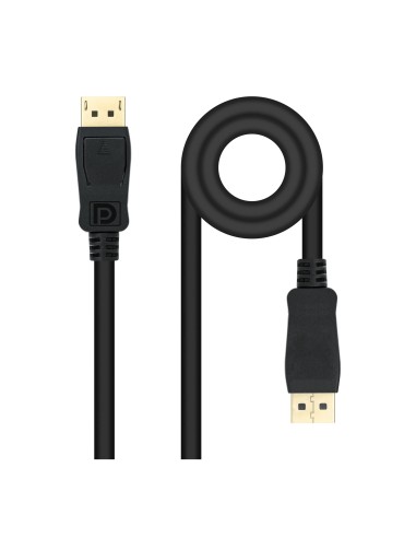 Nanocable Cable DisplayPort 1.4, DP/M - DP/M, Negro, 5 m