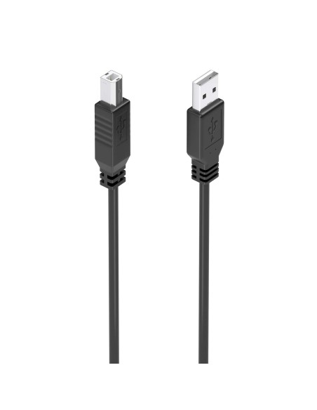 AISENS Cable USB 2.0 con Amplificador, Tipo A/M-B/M, Negro, 15m