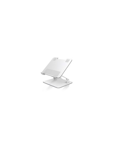 AISENS Soporte de Sobremesa 7-13 Ajustable Para Portatil / Tablet, Plata