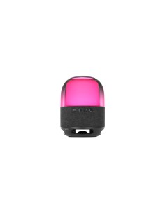 Mars Gaming MS-FLOW, Altavoz Portátil Bluetooth 15W, Iluminación Orbilight RGB 360°, Sonido Potente con Driver DeepBass 57mm, Al