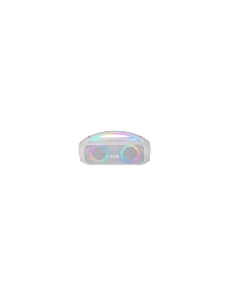 Mars Gaming MS-PULSE, Altavoz Bluetooth Portátil 50W RMS, Iluminación RGB, 2 Drivers Activos 93mm + 2 Drivers Pasivos Ultra-Bass