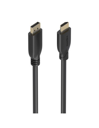 AISENS A125-0921 adaptador de cable de vídeo 7 m DisplayPort HDMI Negro