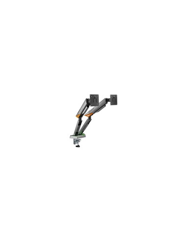 AISENS DT38TSRRGB-349 soporte para monitor 96,5 cm (38") Escritorio Negro, Blanco