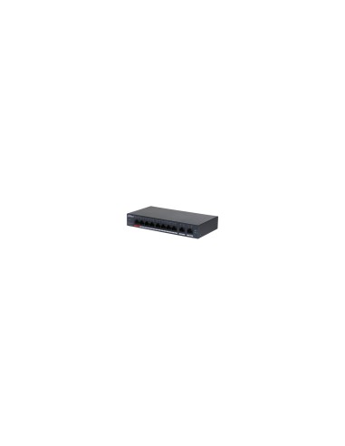 Dahua Technology DH-CS4010-8ET-110 switch Gestionado L2 Fast Ethernet (10/100) Energía sobre Ethernet (PoE) Negro