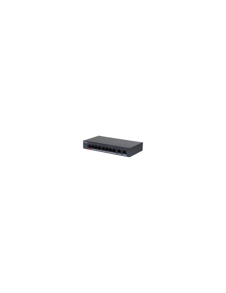 Dahua Technology DH-CS4010-8ET-110 switch Gestionado L2 Fast Ethernet (10/100) Energía sobre Ethernet (PoE) Negro