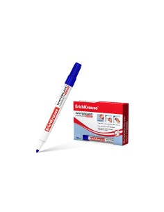 ErichKrause W-500 marcador 12 pieza(s) Punta redonda Azul