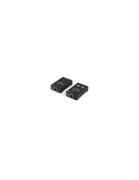 StarTech.com Extensor Alargador USB 2.0 de 4 Puertos por Cable Cat5 o Cat6 - Extensor Compacto USB 2.0 por Ethernet - Hasta 40 M