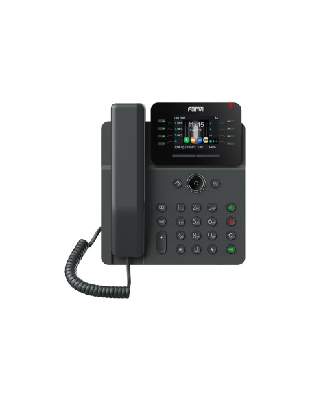 Fanvil V62G teléfono IP Negro 12 líneas LCD