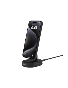 Belkin BoostCharge Pro Smartphone Negro Corriente alterna Cargador inalámbrico Carga rápida Interior