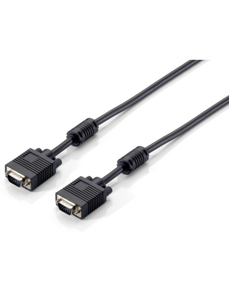 Equip 118810 cable VGA 1 m VGA (D-Sub) Negro
