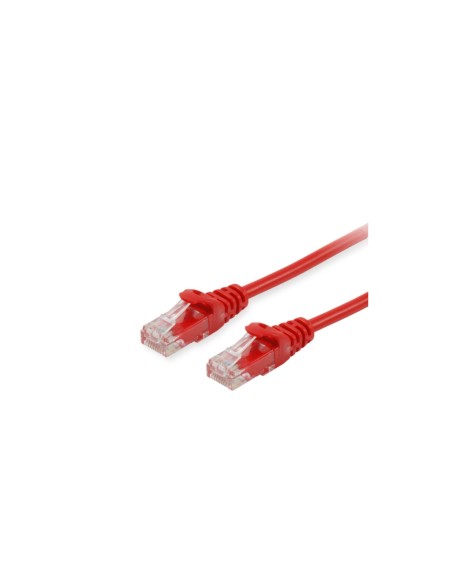 Equip 603121 cable de red Rojo 0,15 m Cat6a U/UTP (UTP)