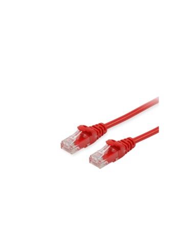 Equip 603123 cable de red Rojo 1,5 m Cat6a U/UTP (UTP)