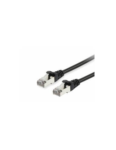 Equip 606100 cable de red Negro 0,15 m Cat6a S/FTP (S-STP)