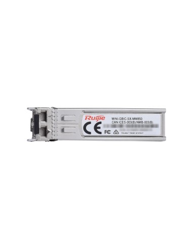 Ruijie Networks RG-MINI-GBIC-SXMM850 red modulo transceptor Fibra óptica 1000 Mbit/s SFP 850 nm
