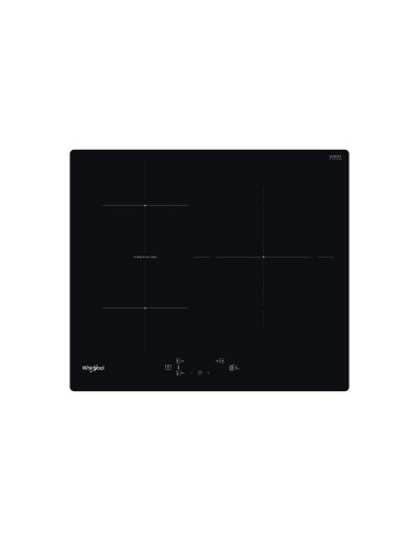Whirlpool WB Q4860 NE hobs Negro Integrado 59 cm Con placa de inducción 3 zona(s)