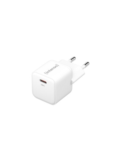 Intenso POWER ADAPTER USB-C GAN/7803022 Universal Blanco Corriente alterna Carga rápida Interior