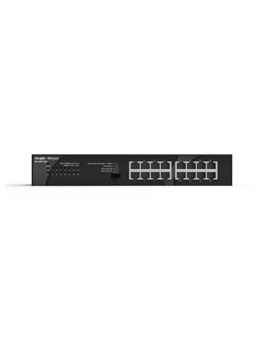 Ruijie Networks RG-ES116G switch No administrado Gigabit Ethernet (10/100/1000) Negro