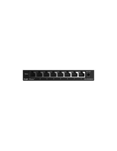 Ruijie Networks RG-ES208GC switch Gestionado L2 Gigabit Ethernet (10/100/1000) Gris