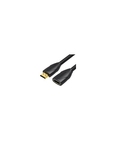 Vention Cable Alargador HDMI VAA-B06-B200/ HDMI Macho - HDMI Hembra/ 2m/ Negro