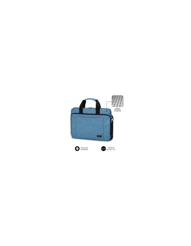 SUBBLIM Maletín Ordenador Air Padding Laptop bag 15,6" Azul