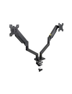 TooQ DB1434TNR-B soporte para monitor 86,4 cm (34") Escritorio Negro