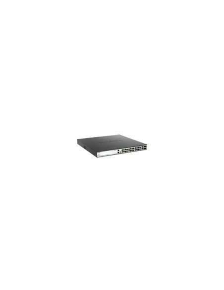 D-Link DMS-3130-30PS switch Gestionado L3 2.5G Ethernet (100/1000/2500) Energía sobre Ethernet (PoE) 1U Negro
