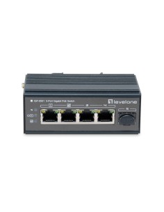 LevelOne IGP-0501 switch Gigabit Ethernet (10/100/1000) Energía sobre Ethernet (PoE) Negro