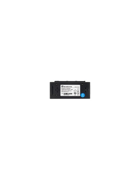 LevelOne POI-3014 adaptador e inyector de PoE Ethernet rápido, Gigabit Ethernet 52 V