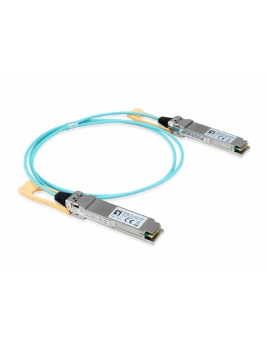 LevelOne AOC-0501 red modulo transceptor Fibra óptica 103100 Mbit/s QSFP28 850 nm