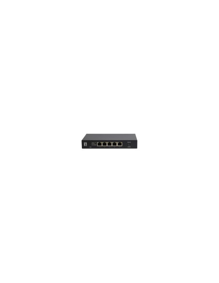 LevelOne GEU-0525 switch No administrado 2.5G Ethernet (100/1000/2500) Negro