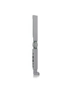 AISENS Soporte de Sobremesa Ajustable Para Portail / Tablet Con USB-C Docking 4 en 1, Gris