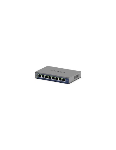 NETGEAR GS108Ev4 No administrado L2/L3 Gigabit Ethernet (10/100/1000) Gris