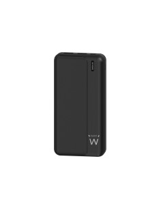Ewent EW1163 batería externa Polímero de litio 20000 mAh Negro